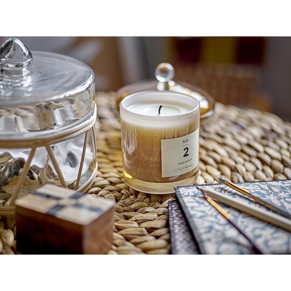 Bloomingville Cemile Box mit Deckel, Braun, Mangoholz mit handgeschnitzten Muster auf dem Deckel