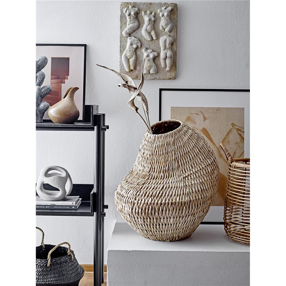 Bloomingville Levis Korb Natur Gebang Palme Dekokorb dänisches Design