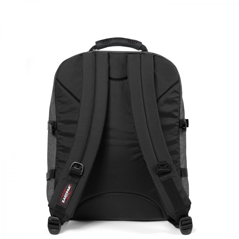 Eastpak ULTIMATE, Großer Rucksack, Black Denim (grau), 42L, mit Laptopfach