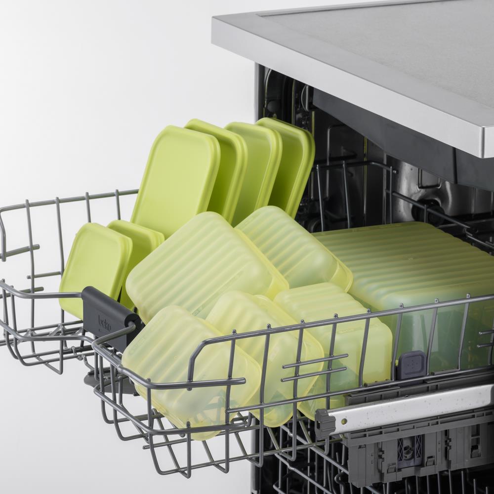 LocknLock Fresh Block Frischhaltedosen 640 ml 2er Set - Vorratsdose für Obst & Gemüse