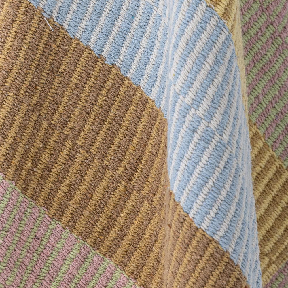 Bloomingville Isnel Decke bunt mit recycelter Baumwolle 160x130 cm