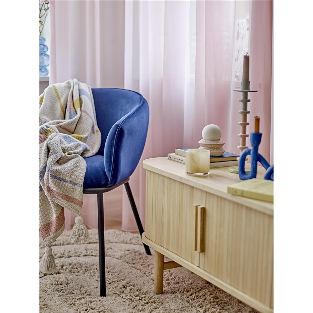 Bloomingville Sakkara Teelichthalter in Gelb, 8cm, aus Glas