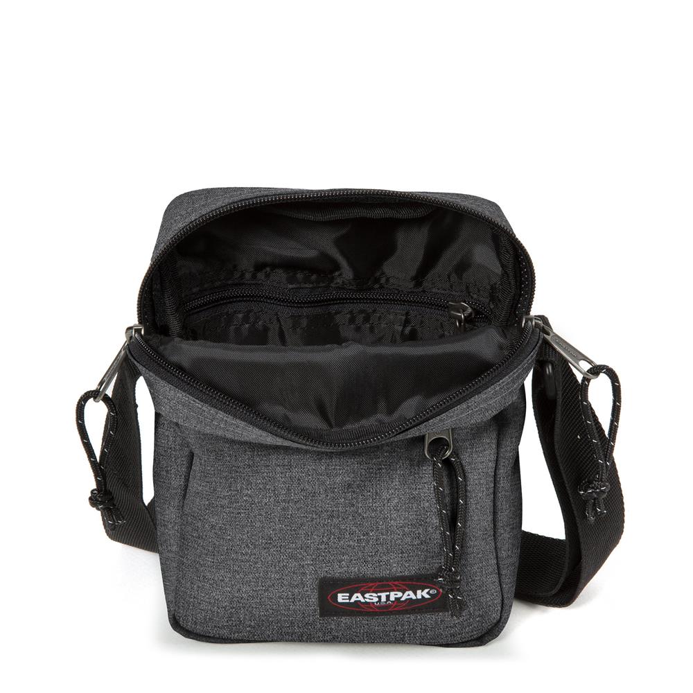 Eastpak THE ONE, Kleine Umhängetasche, Black Denim (grau), 2,5L, Schultertasche