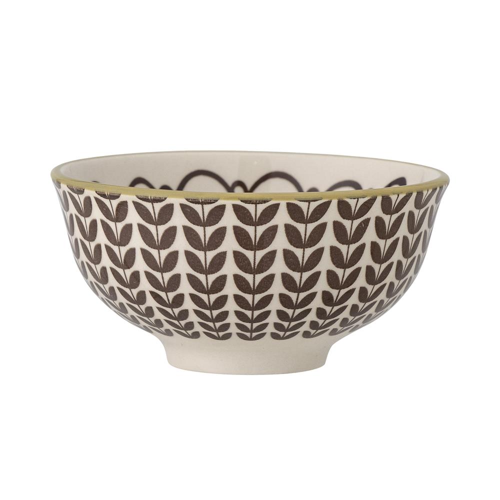 Bloomingville Maple Schüssel, Braun, 270ml, Steingut, dänisches Design