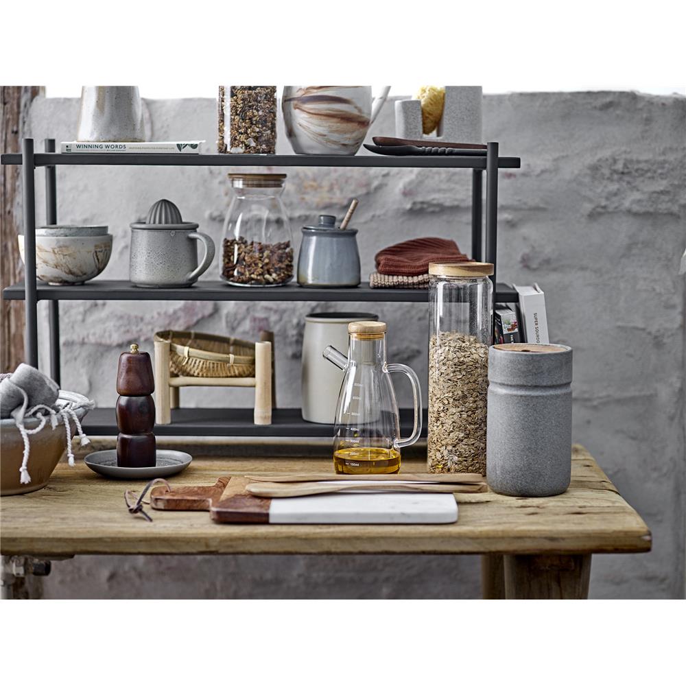 Bloomingville Stacy Schale, Braun, Steingut, D14xH7 cm