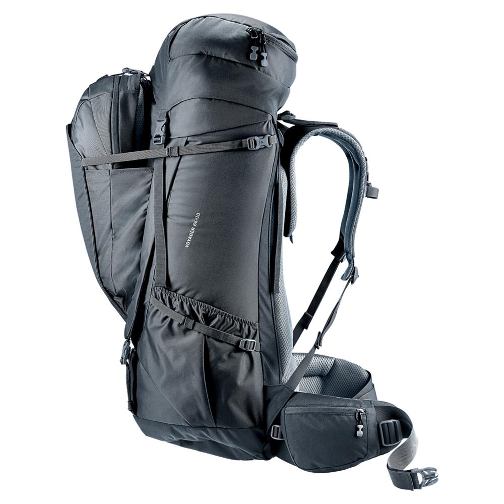 deuter Voyager 65+10, Reiserucksack, black (schwarz)