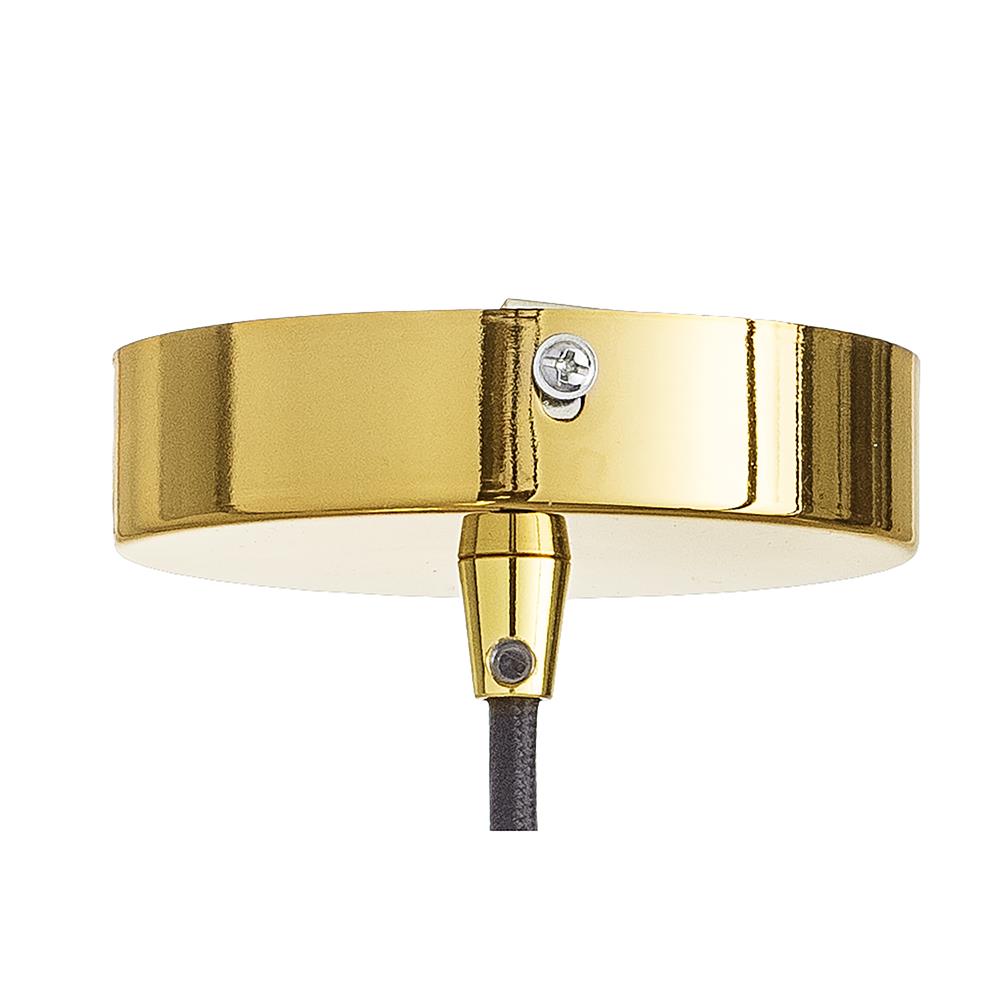 Bloomingville Adar Pendellampe Braun 22cm Glas Pendelleuchte Hängelampe Hängeleuchte