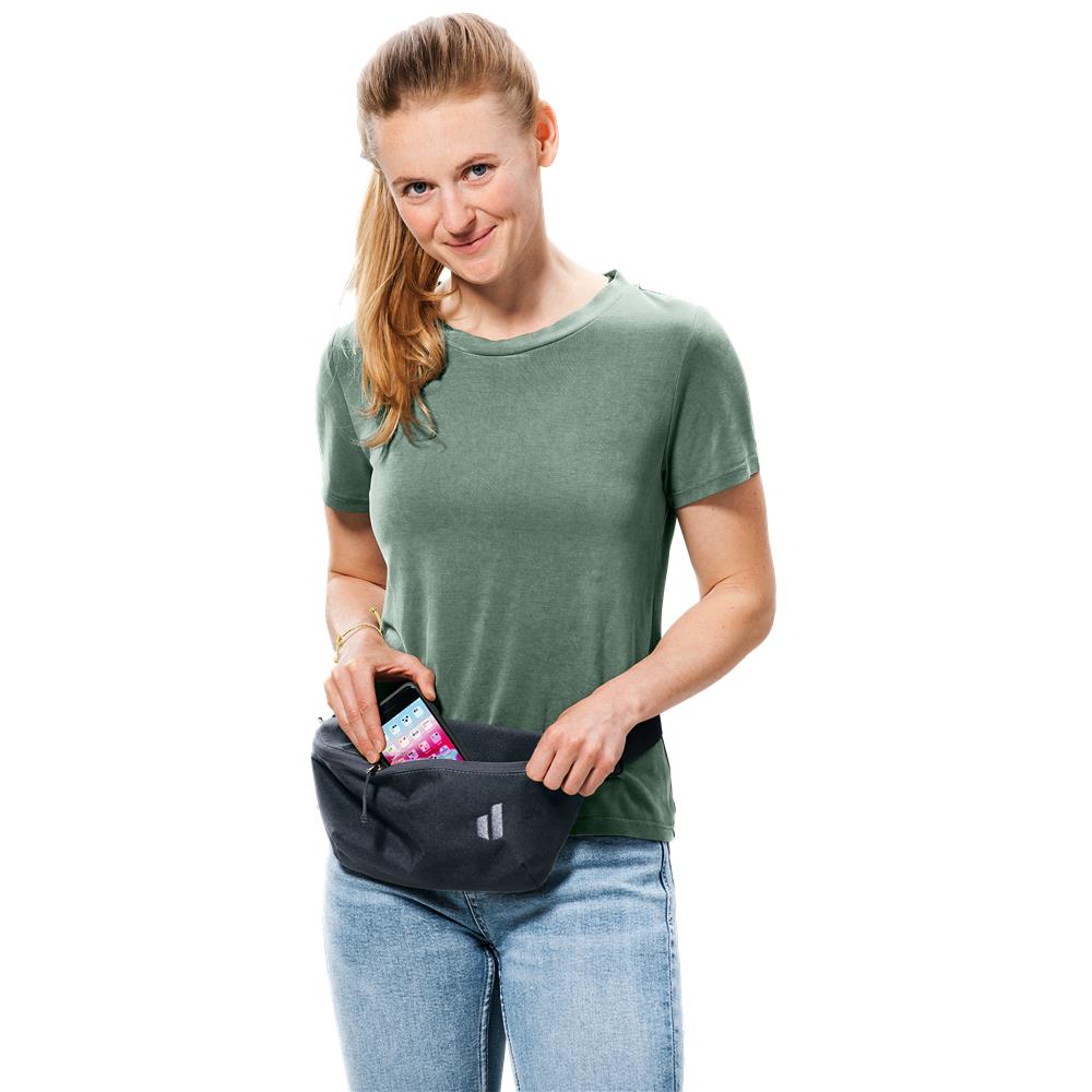 deuter Avengo 1.5, Bauchtasche, black (schwarz), 1,5L, Gürteltasche, Umhängetasche