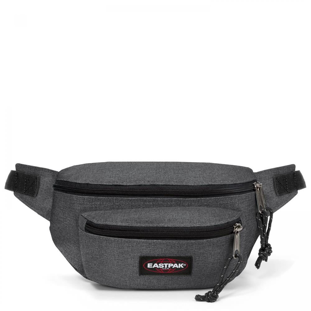 Eastpak DOGGY BAG, Umhängetasche, Black Denim (grau), 3L, Bauchtasche