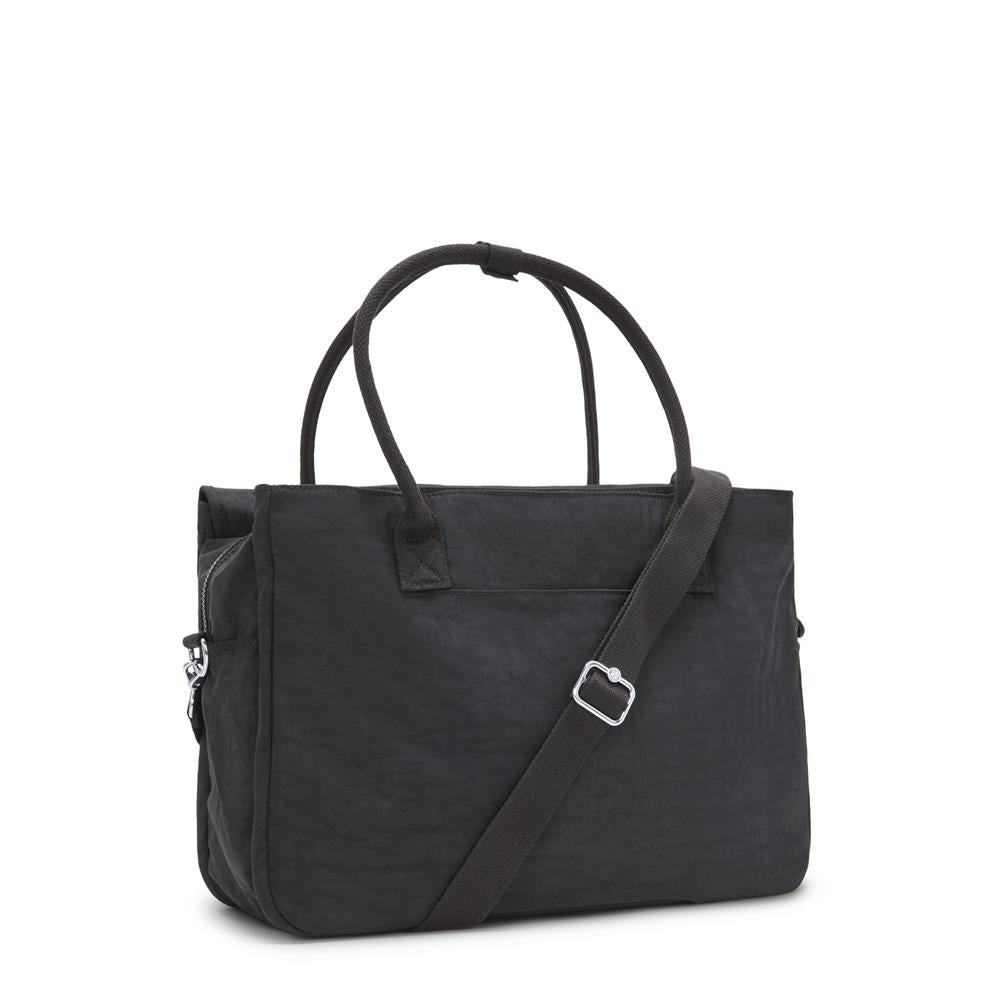 Kipling SUPERWORKER, Große Arbeitstasche, Black Noir (schwarz), Schultertasche
