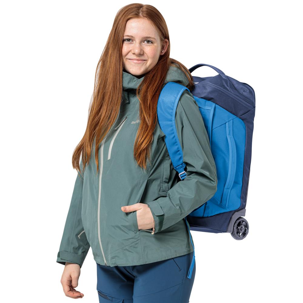 deuter Duffel Pro Movo 36, Reisetrolley, neptune-nightblue (blau), auch als Rucksack tragbar