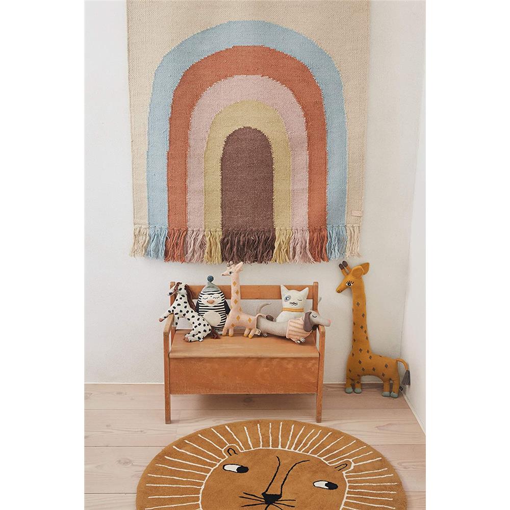 OYOY Mini - Kinderteppich Löwe, Spielteppich