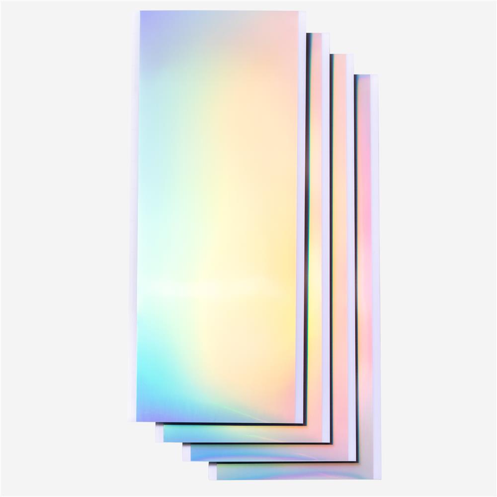 Cricut Joy Smart Label beschreibbares Vinyl in Permanent Silber 4 Bögen je 14x33cm