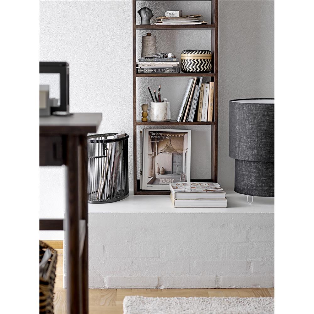 Bloomingville Vesla Dekoration Kopf Schwarz Deko-Gesicht aus Terrakotta dänisches Design