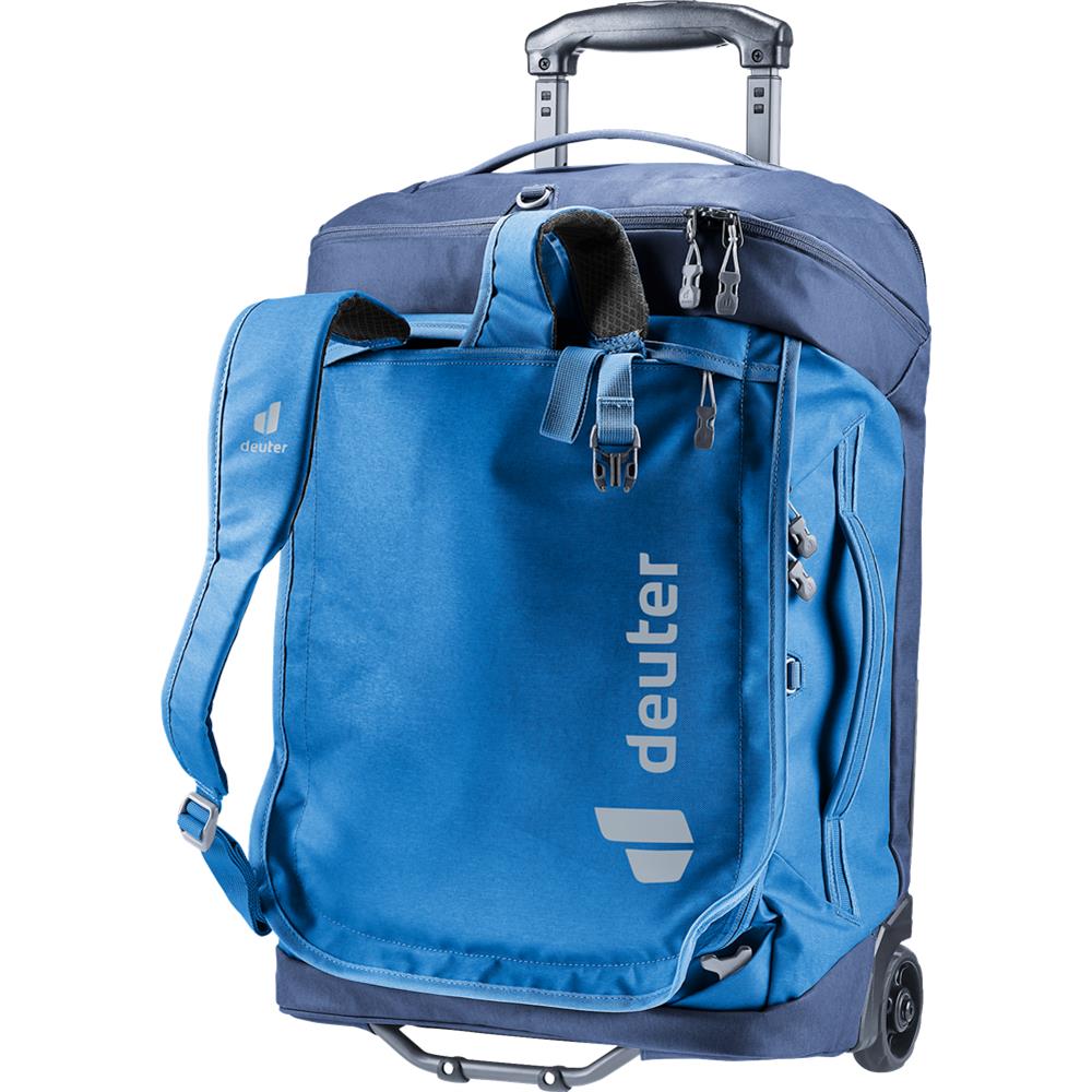 deuter Duffel Pro Movo 36, Reisetrolley, neptune-nightblue (blau), auch als Rucksack tragbar