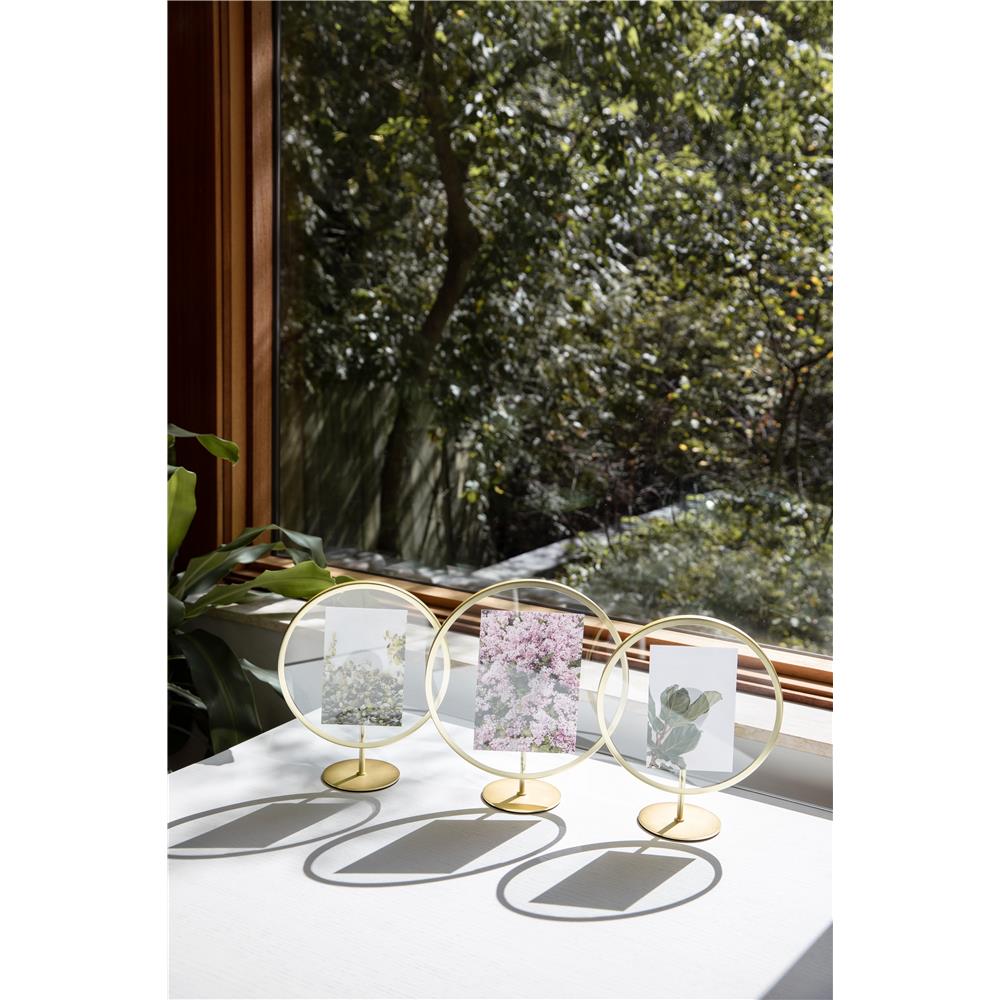 Umbra Infinity Bilderrahmen Messing 30 x 26 x 10 cm