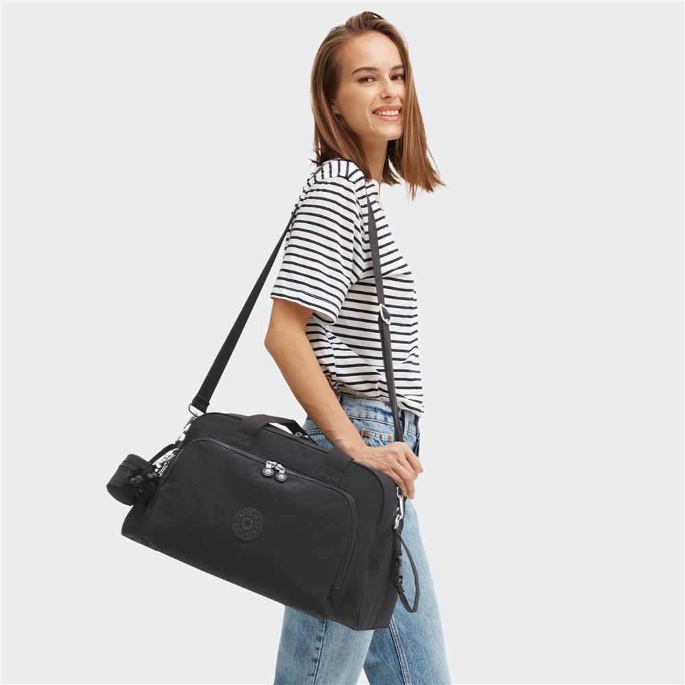 Kipling CAMAMA, Wickeltasche, Black Noir (schwarz), Babytasche mit Wickelmatte