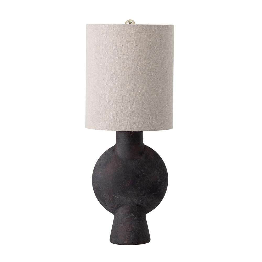 Bloomingville Sergio Tischlampe Braun Terrakotta Tischleuchte Dekolampe dänisches Design A++