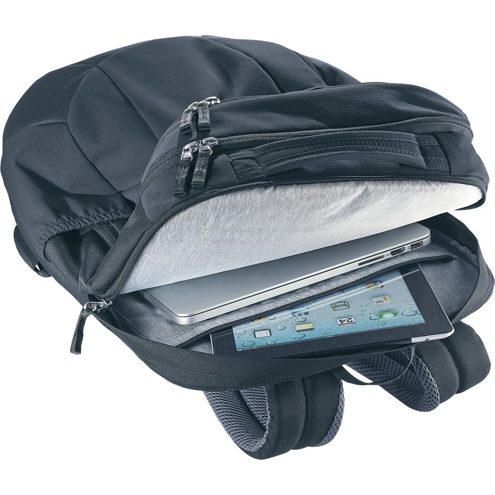 deuter Giga, Rucksack, black (schwarz), 28L, mit Flaschenhalter und Laptopfach