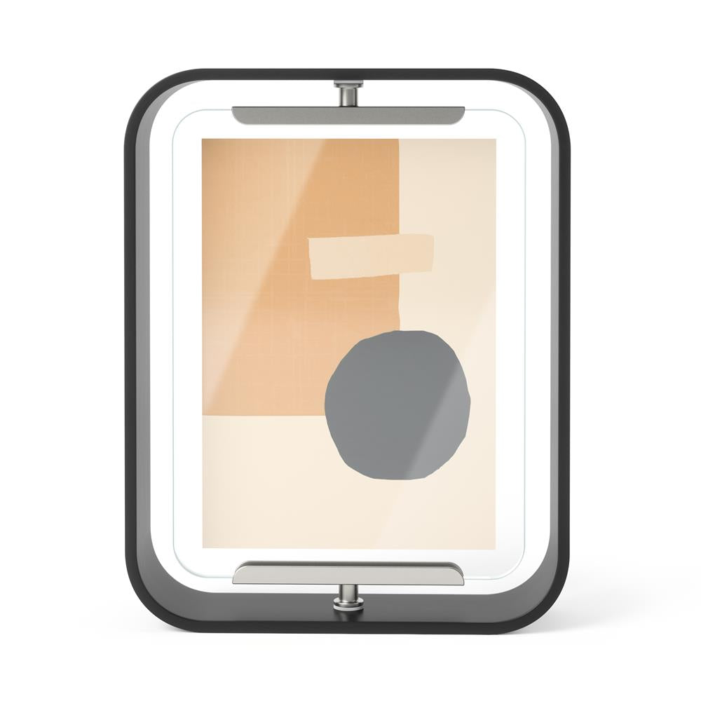 Umbra Bellwood Tischbilderrahmen, zweiseitiger Bilderrahmen in Schwarz