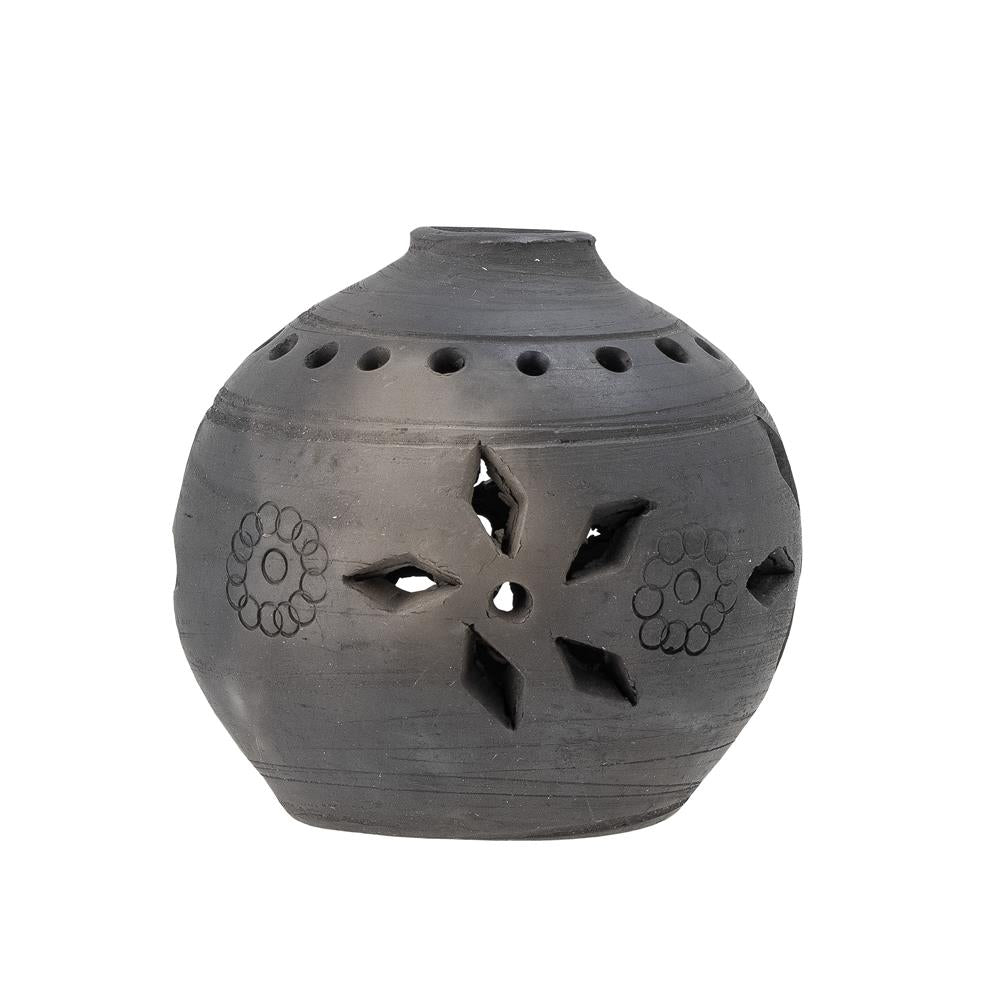 Bloomingville Loane Deko-Kuppel, Braun, Terrakotta, D11xH9,5 cm