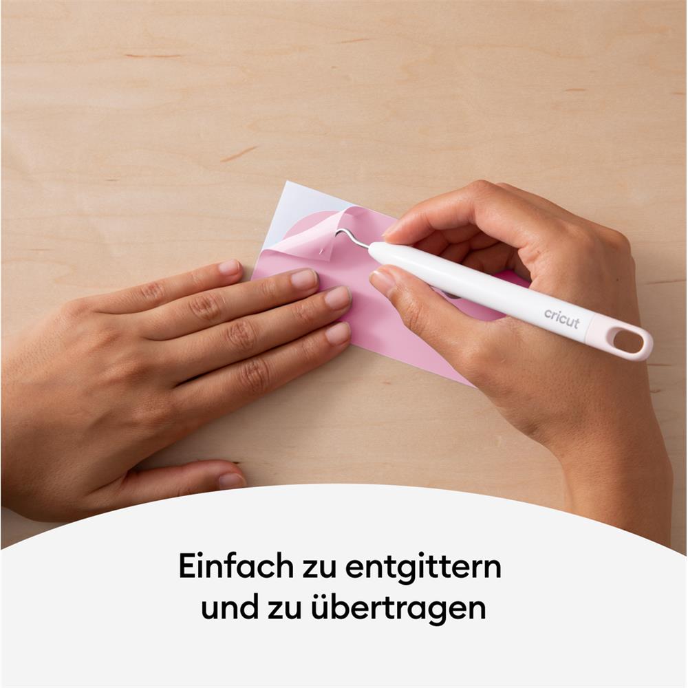 Cricut Farbverändernde Vinyl Folie COLD Pink Farbveränderung gestalten dekorieren Vinylaufkleber