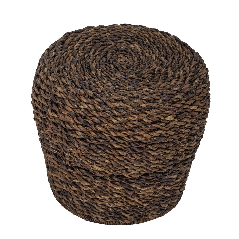 Bloomingville Tasse Hocker, Braun, Abaca, L38xH40,5xW45 cm