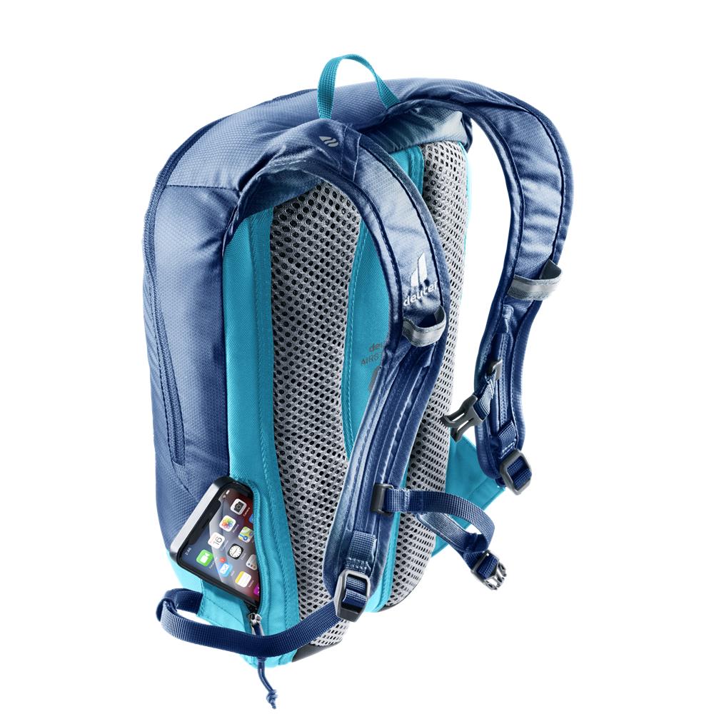 deuter Junior Bike, Fahrradrucksack, nightblue-wave (blau), 8L, Kinderrucksack