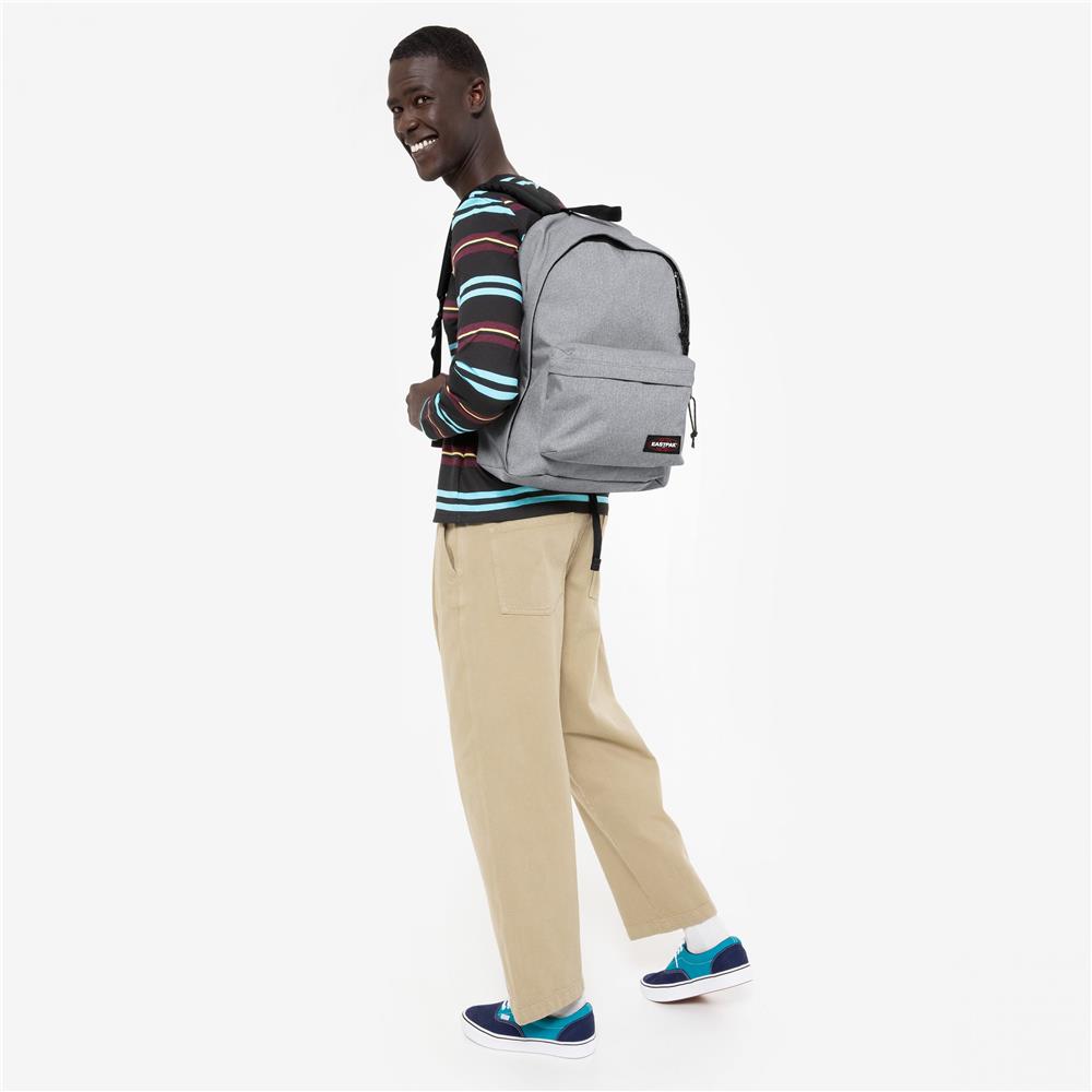 Eastpak OUT OF OFFICE, Rucksack, Sunday Grey (grau), 27L, mit Laptopfach