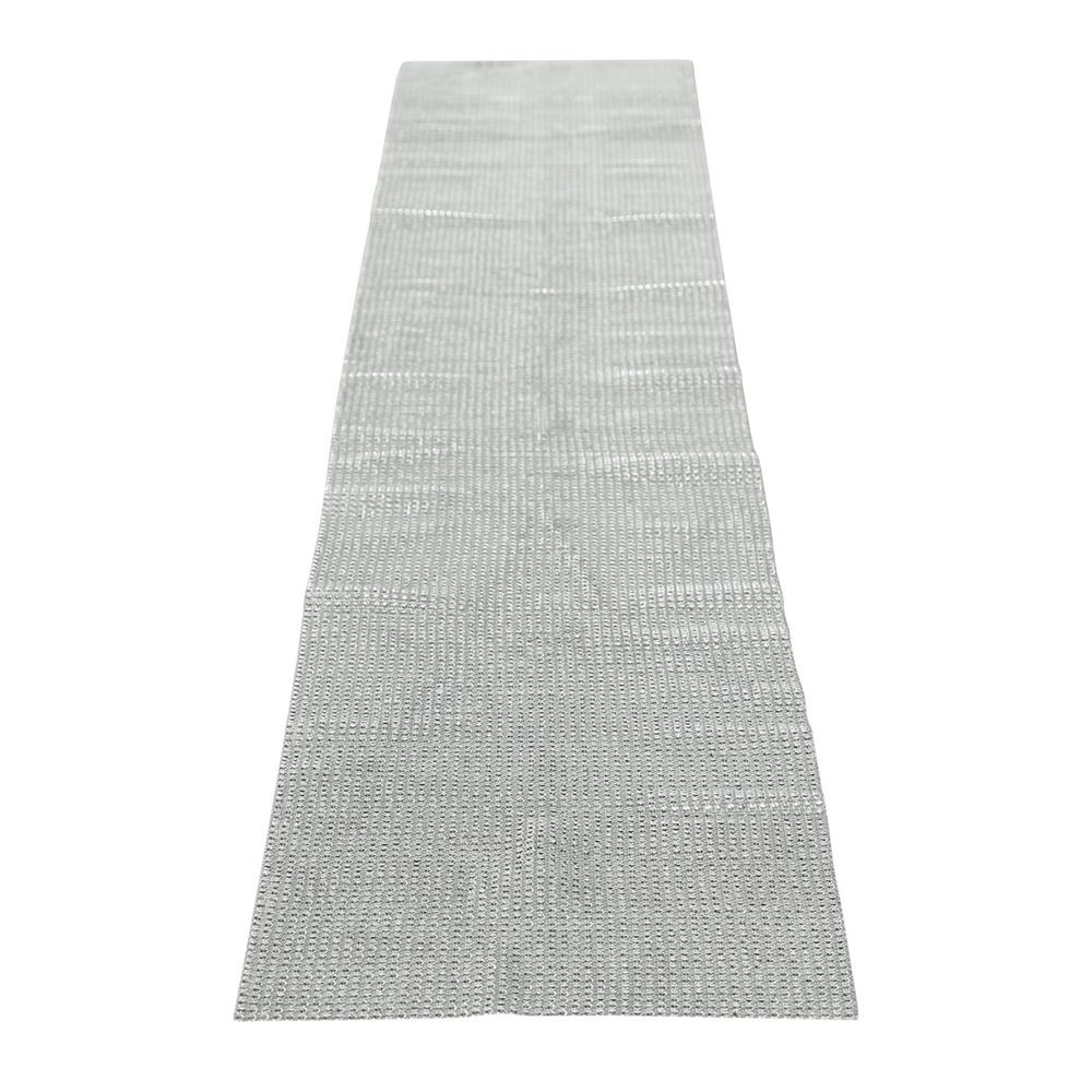 BOLTZE Tischläufer Glamour 150x25cm Silber Elegantes Design