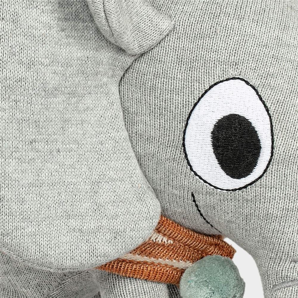 OYOY Mini - Kinderkissen Elefant Henry, Stofftier, Baumwolle