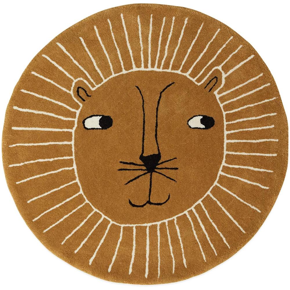 OYOY Mini - Kinderteppich Löwe, Spielteppich