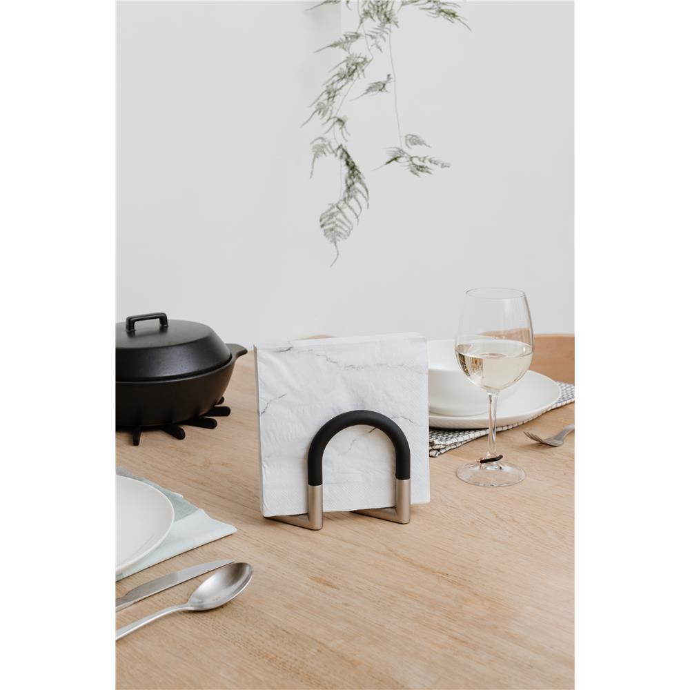 Umbra Swivel Serviettenhalter Metall Schwarz Serviettenständer