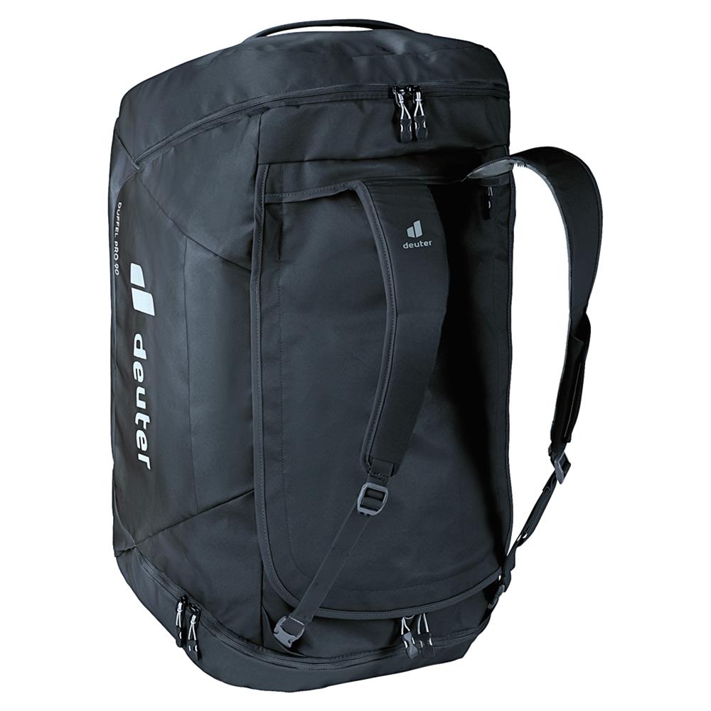deuter Duffel Pro 90, Reisetasche, black (schwarz), auch als Rucksack tragbar
