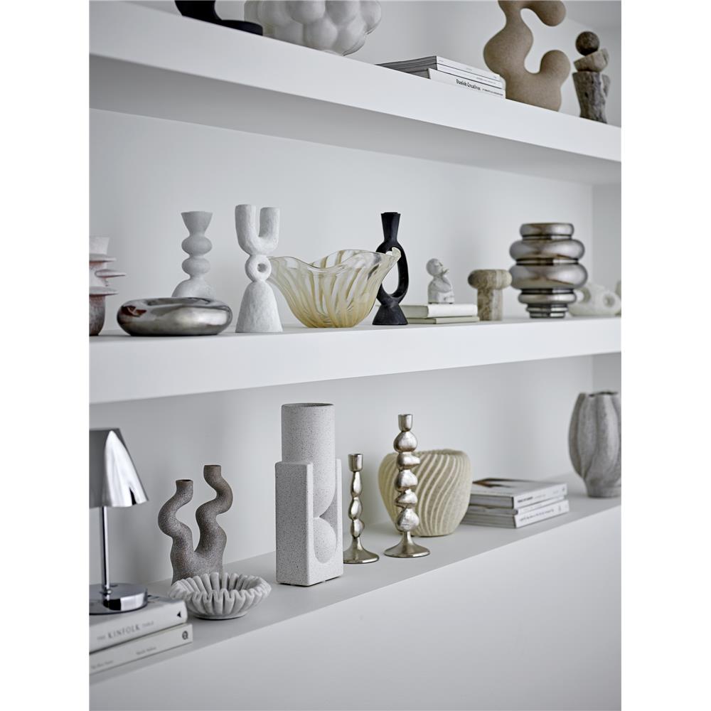 Bloomingville Harmonia Schale, in Weiß, aus Marmor