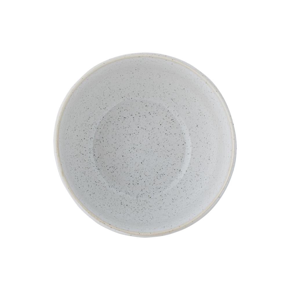 Bloomingville Addison Schale Weiß Steingut 475 ml skandinavisch