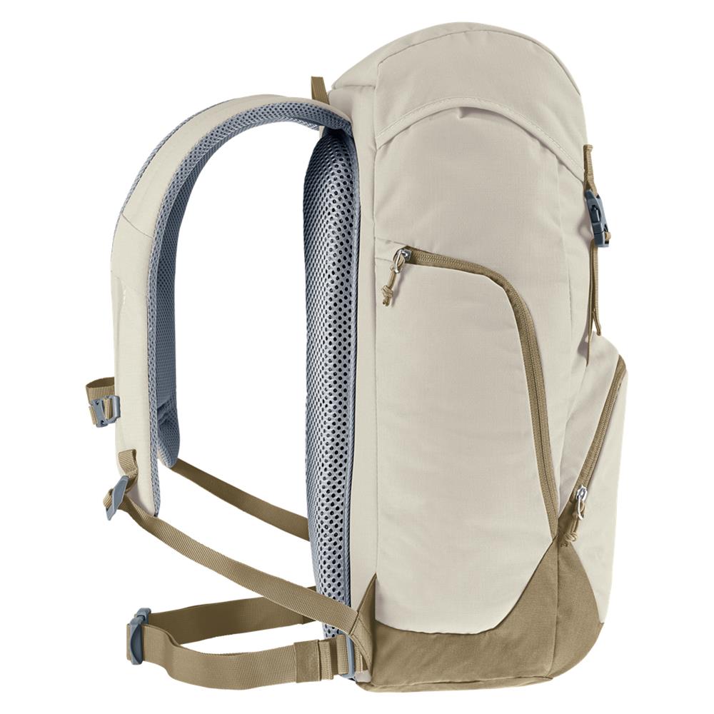 deuter Walker, Rucksack, bone-desert (beige), 24L, mit Flaschenhalter und Laptopfach