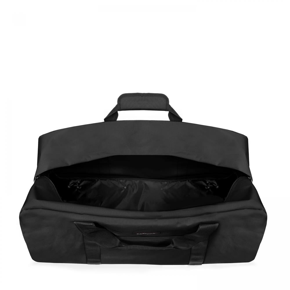 Eastpak WAREHOUSE +, Große Reisetasche, Black (schwarz), 135L, mit 2 Rädern