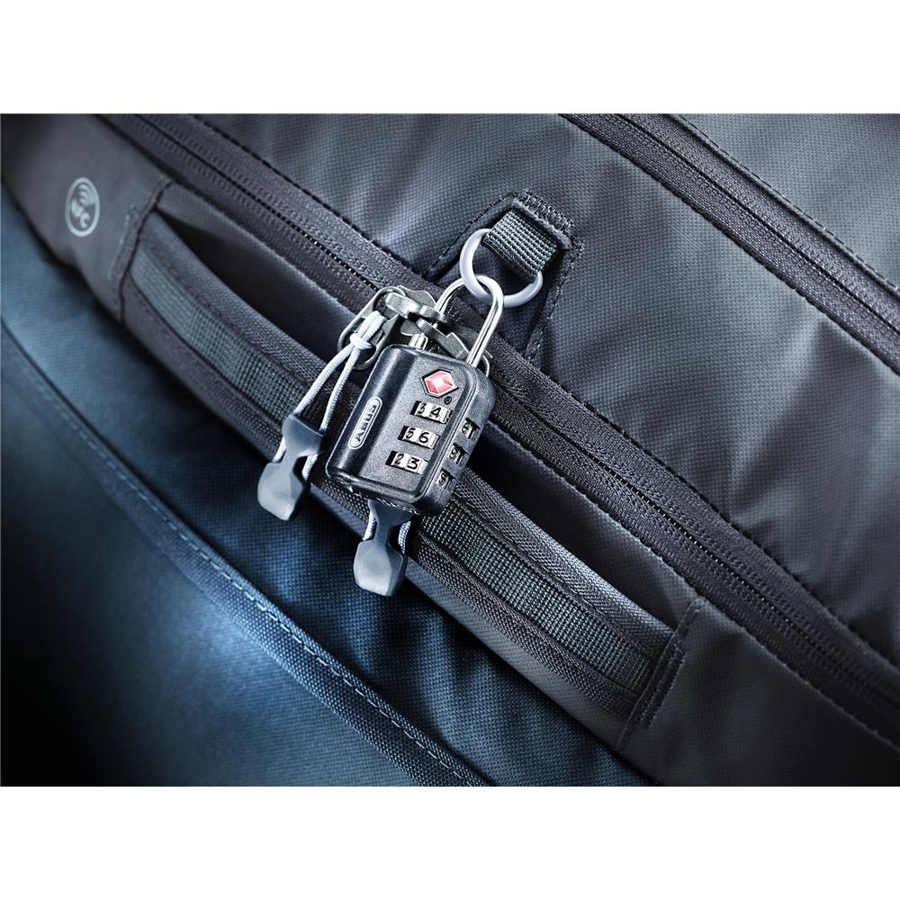 deuter TSA Pad Lock, Bügelschloss, black (schwarz), Gepäckschloss, Kofferschloss