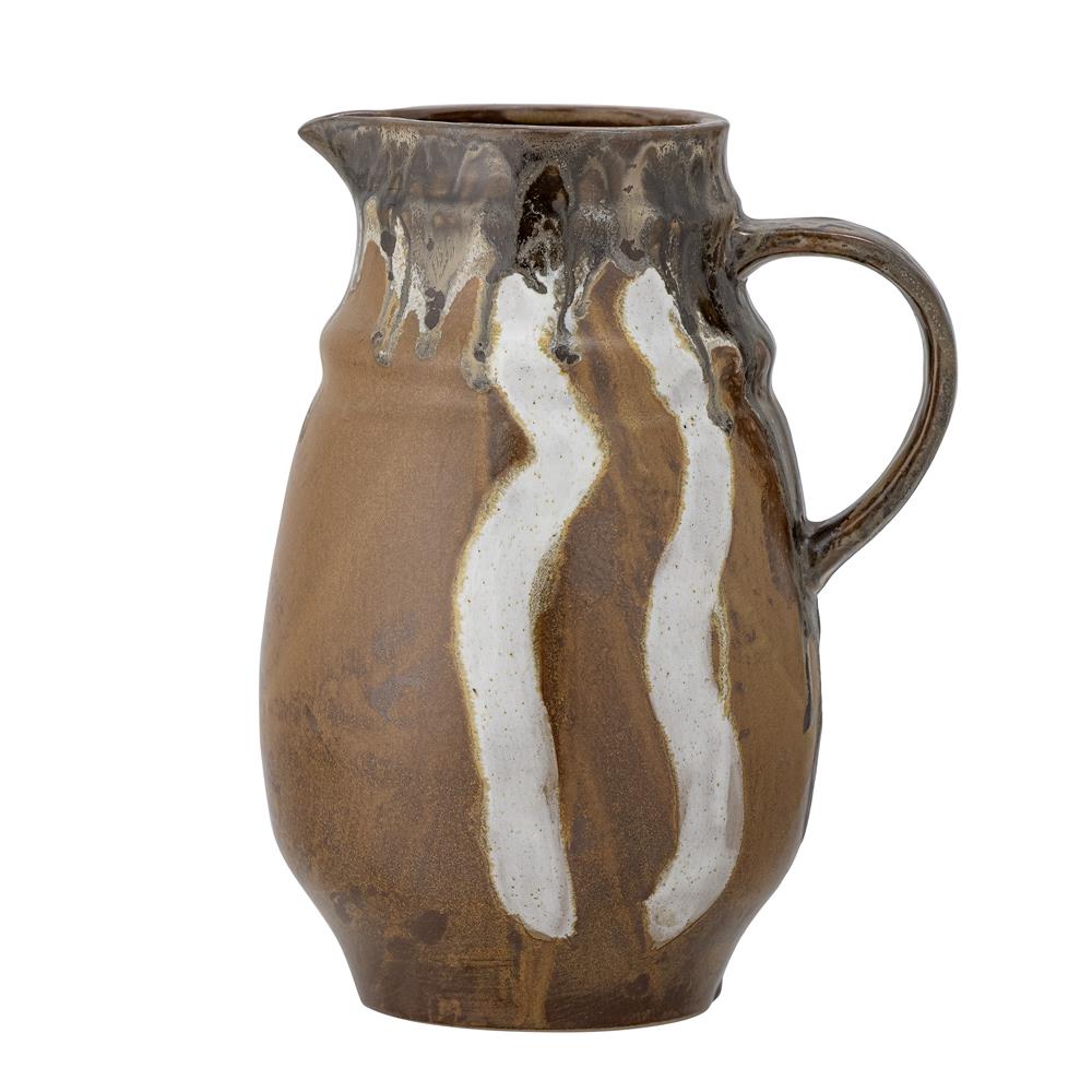 Bloomingville Willow Krug Braun Steingut 18 x 23 x 14 cm 2,3 Liter