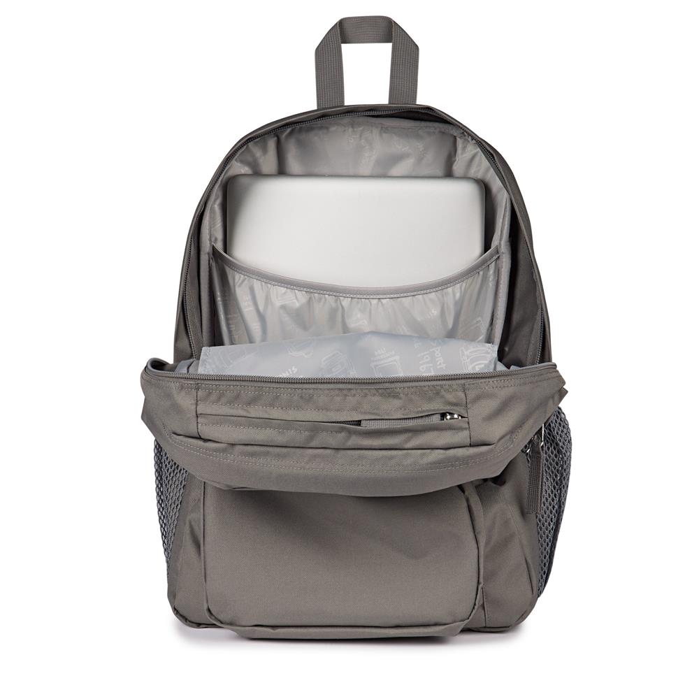 JanSport Big Day Pack Rucksack in Graphite Grey – großer Schul‑ & Laptoprucksack mit 34 L Volumen