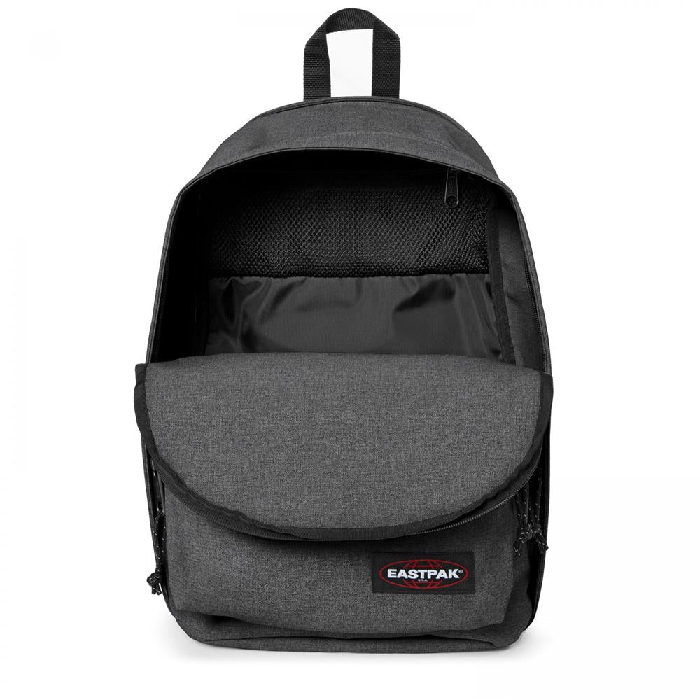 Eastpak BACK TO WORK, Rucksack, Black Denim (grau), 27L, mit Laptopfach