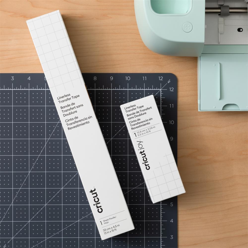 Cricut Transferklebeband ohne Trägerfolie, 1 Rolle Transferfolie 33cm x 4,6m
