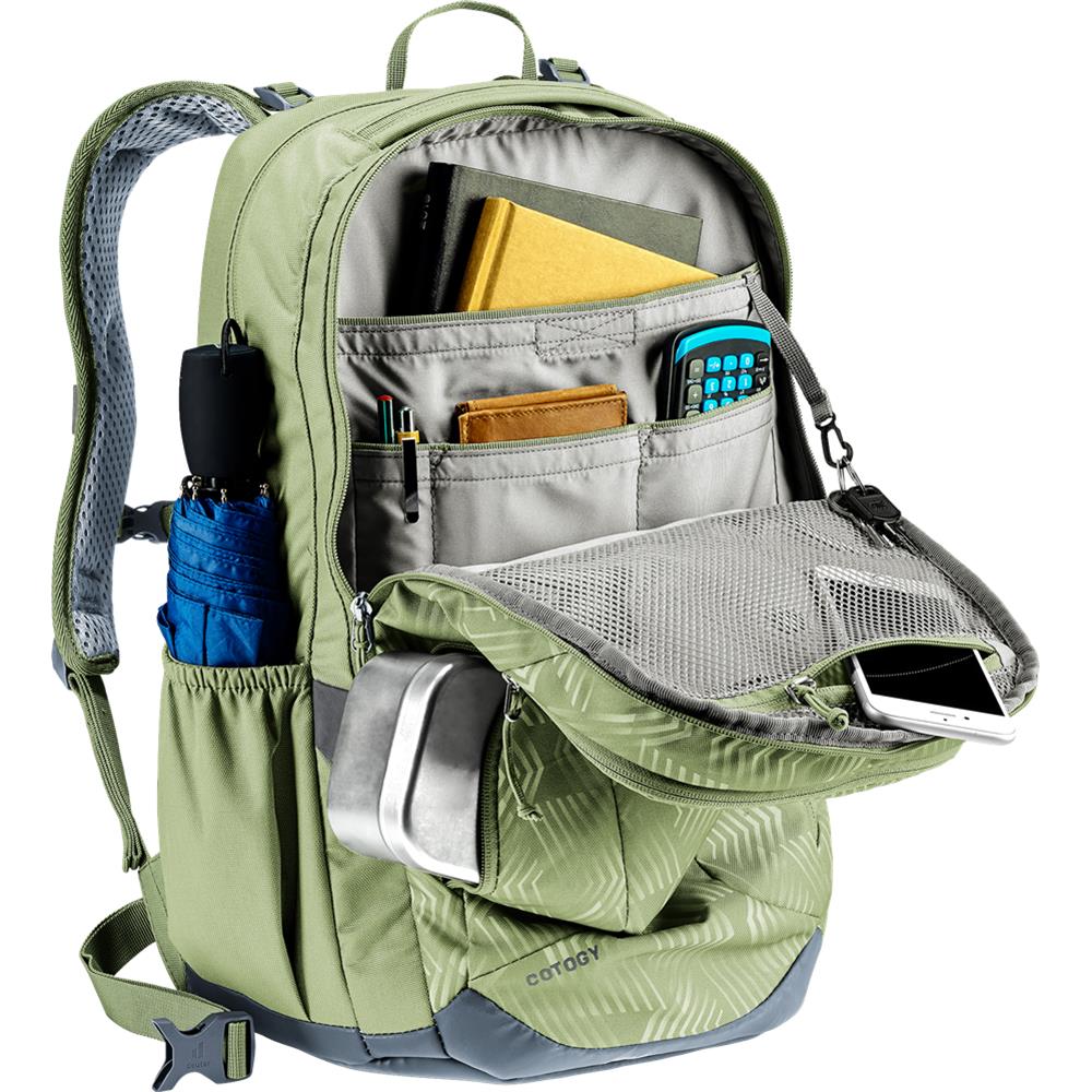 deuter Cotogy, Schulrucksack, grove ripple-grove (grün), 26L, Schulranzen
