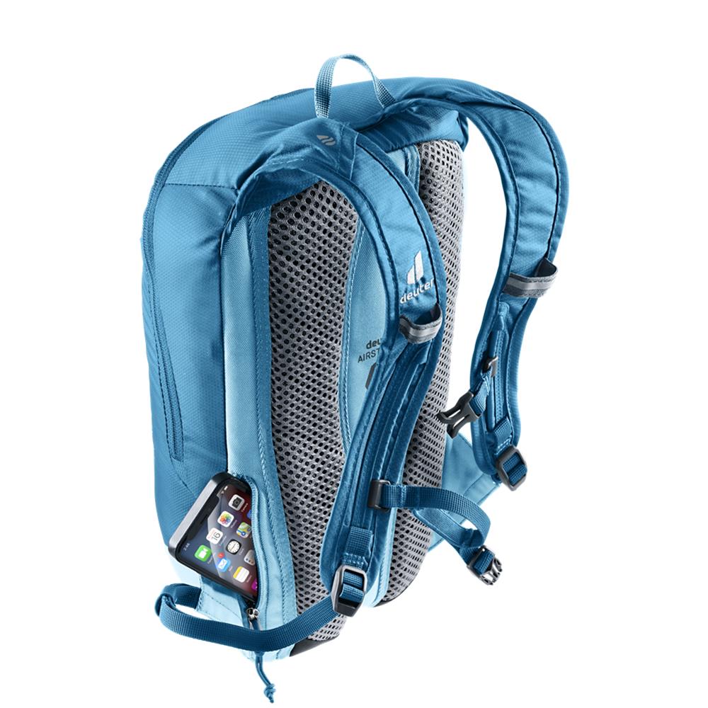 deuter Junior Bike, Fahrradrucksack, wave-aqua (blau), 8L, Kinderrucksack