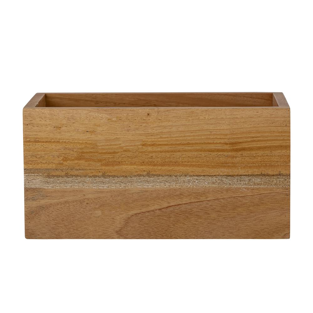 Bloomingville Solin Aufbewahrungskiste Mahagoniholz Braun 24 x 12 x 13 cm
