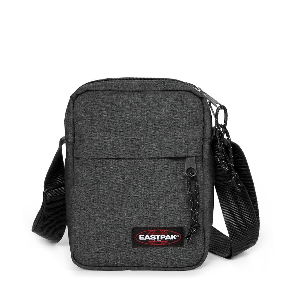Eastpak THE ONE, Kleine Umhängetasche, Black Denim (grau), 2,5L, Schultertasche