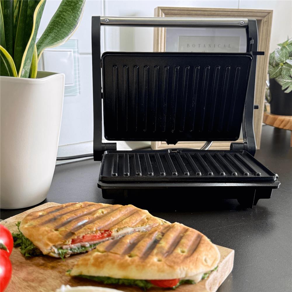 Steba Kontaktgrill FG 10 GRILLINO Tischgrill Paninigrill Sandwichmaker schwarz