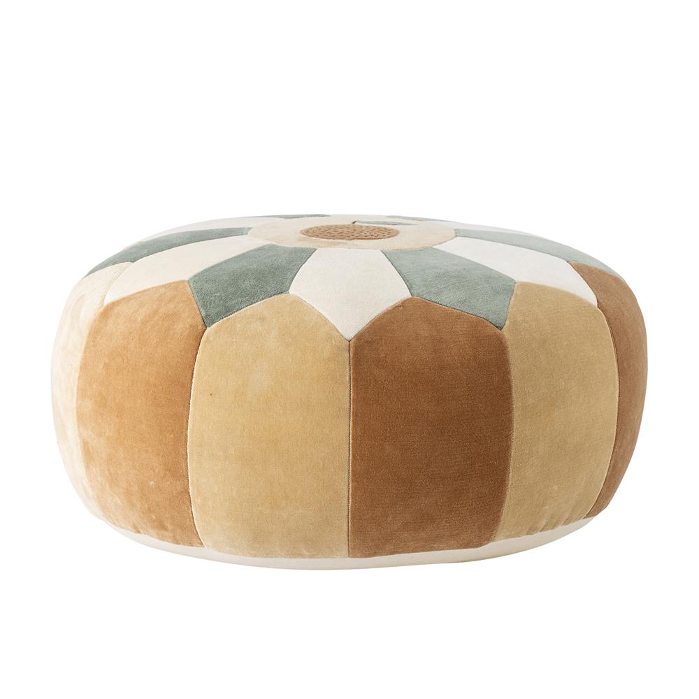 Bloomingville MINI Agnes Hocker Bunt Baumwolle Durchmesser 50cm