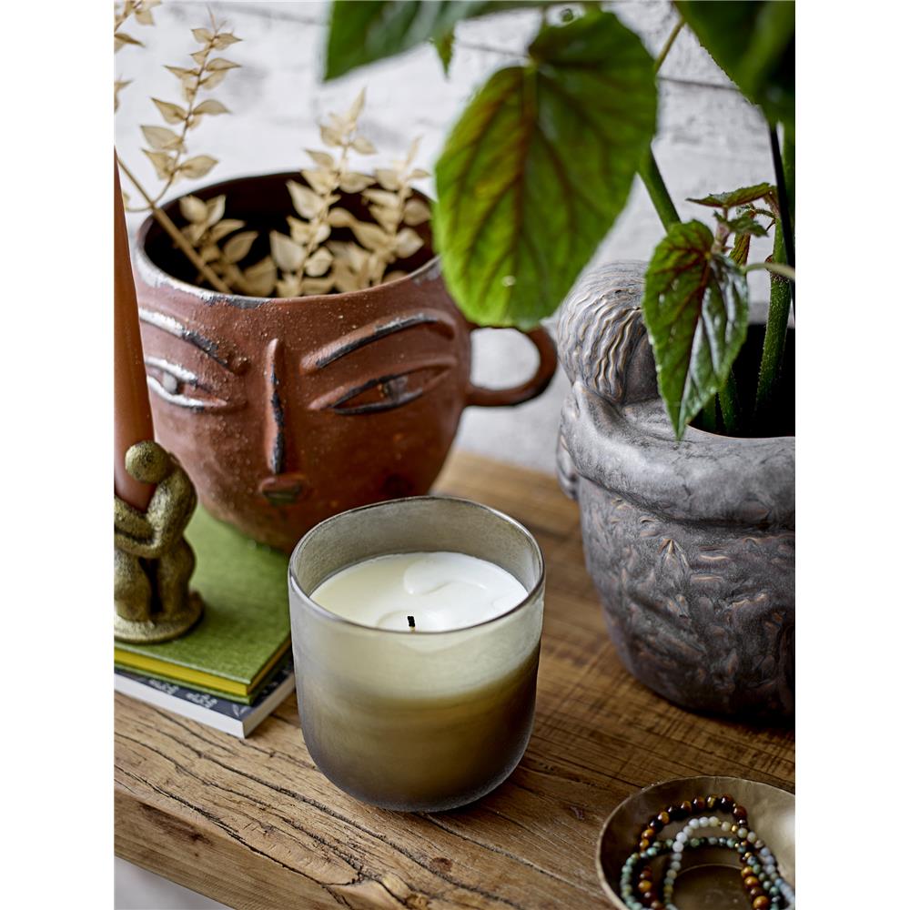 Bloomingville Lo Blumentopf Braun Steingut 18,5 x 26 cm Dekotopf Pflanztopf